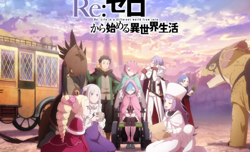 Re:Zero Confirma 4ª Temporada com Novo Visual e Previsão para 2026